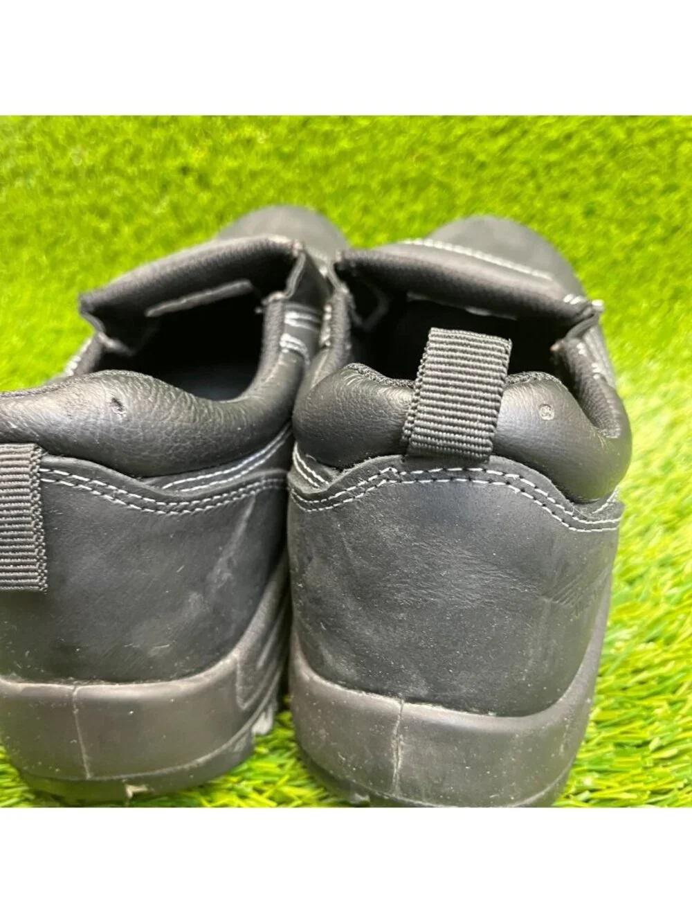 Avenger Foreman Mens Size 11 Black Composite Toe Slip On Safety Work Shoes